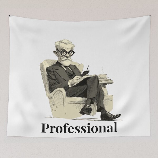 Item preview, Professional | Funny Psychology Shirt | Therapist  Gift | Psych Major Humor | designed and sold by De Aqui y de Alla Studio.
