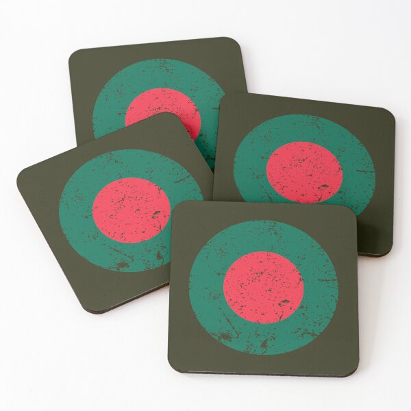 Item preview, Bangladesh Roundel / Insignia - Worn / Eroded / Aged / Grunge (Small) designed and sold by STUDIO-72.