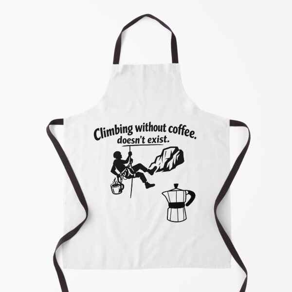 Item preview, Climbing without coffee designed and sold by ChullaVidaLife.