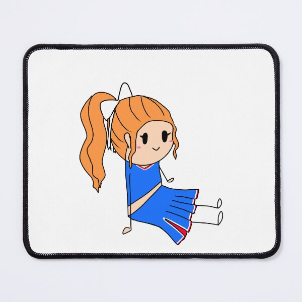 Item preview, Ginger haired KU cheerleader designed and sold by PomegranateHeart.
