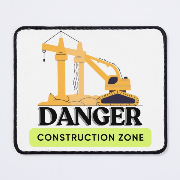Item preview, Danger Construction Zone designed and sold by ArtistTejal.