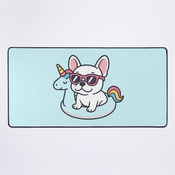 Item preview, French Bulldog on a unicorn float. designed and sold by VagalumeCouture.