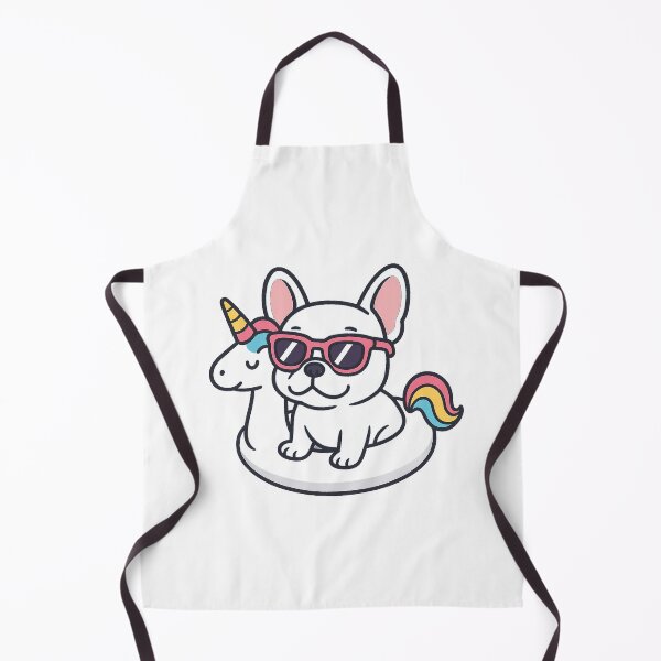 Item preview, French Bulldog on a unicorn float. designed and sold by VagalumeCouture.