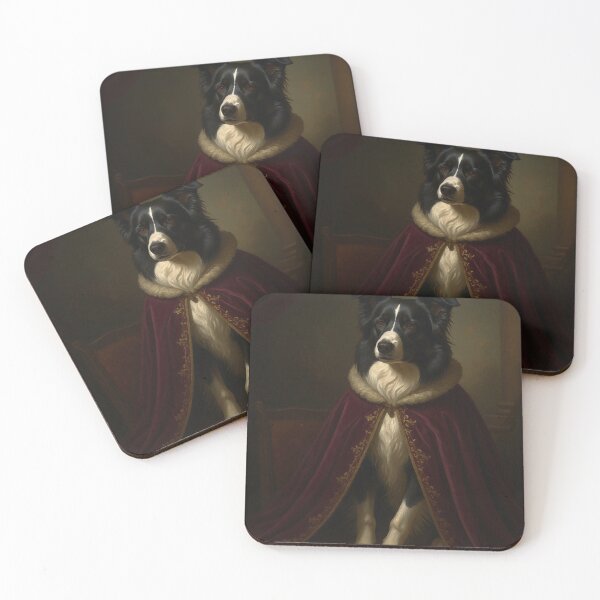 Item preview, Royal Border Collie Noble Portrait designed and sold by Rutvain.