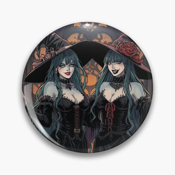 Item preview, Gothic Witch Sisters designed and sold by BlondeBalance.