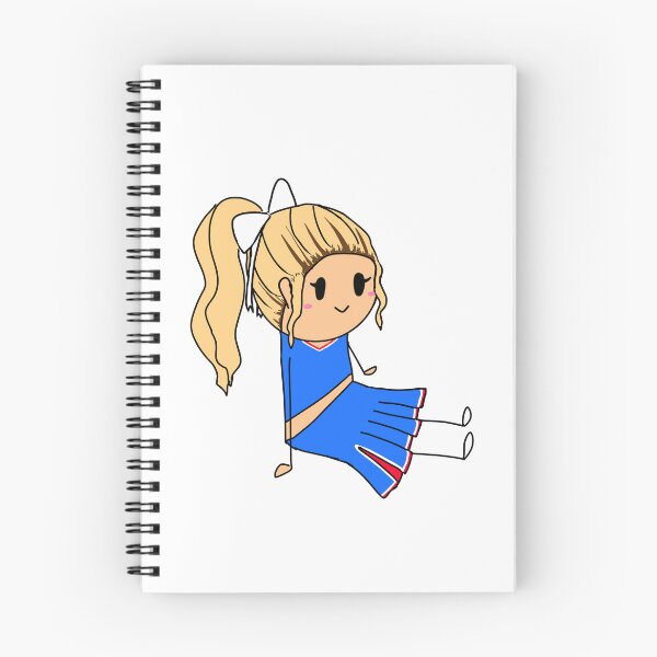 Item preview, Blonde with brunette roots KU cheerleader designed and sold by PomegranateHeart.