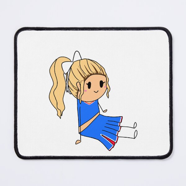 Item preview, Blonde with brunette roots KU cheerleader designed and sold by PomegranateHeart.