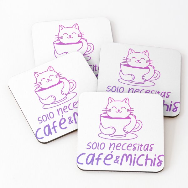 Item preview, coffee and cats designed and sold by natkale.