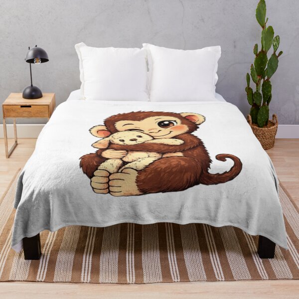 Item preview, Punch the Monkey Cute with Plushie Cartoon designed and sold by Reyxava.