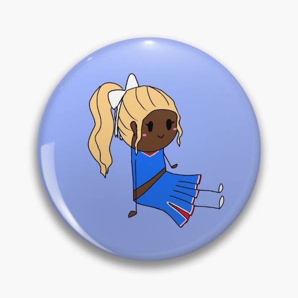 Item preview, Blonde haired cheerleader designed and sold by PomegranateHeart.