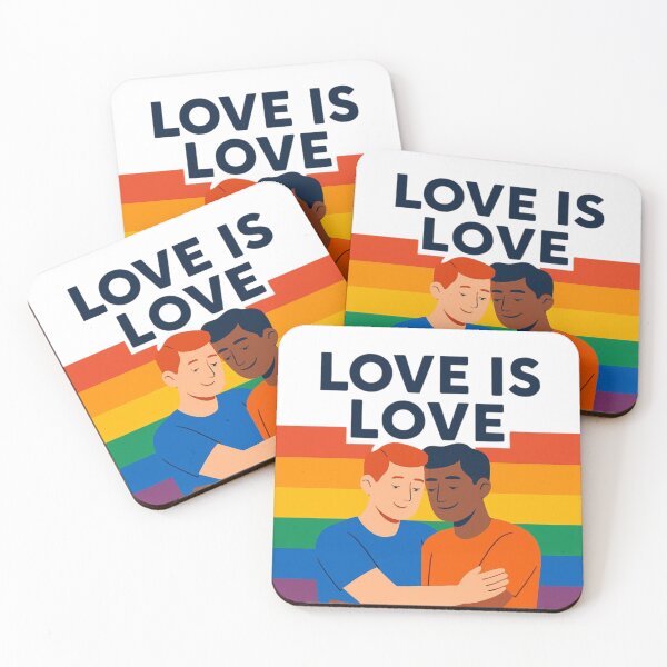Item preview, Love Is Love LGBT Pride Illustration designed and sold by thegreatday.