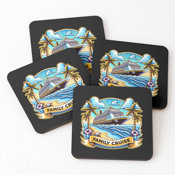 Item preview, Family Cruise Adventure 2026 – Tropical Travel Graphic Design designed and sold by artedigital99.