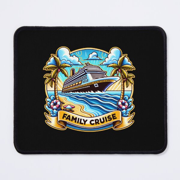 Item preview, Family Cruise Adventure 2026 – Tropical Travel Graphic Design designed and sold by artedigital99.