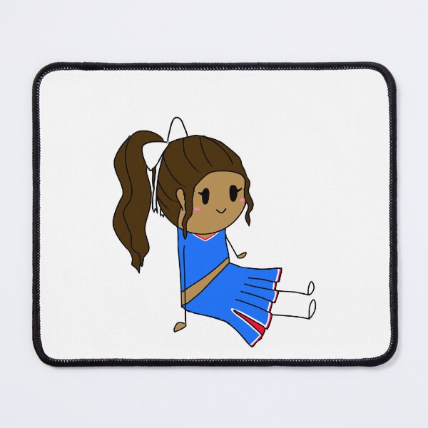 Item preview, Brunette haired cheerleader designed and sold by PomegranateHeart.