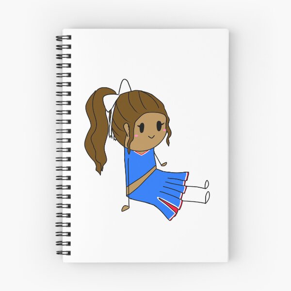 Item preview, Brunette haired cheerleader designed and sold by PomegranateHeart.
