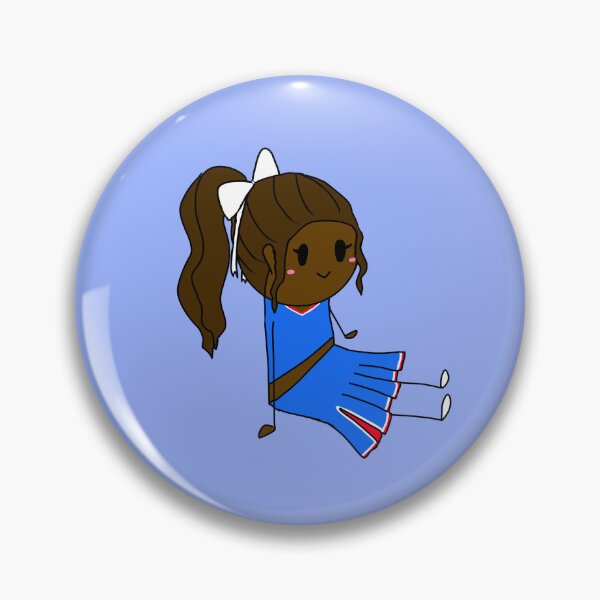 Item preview, Brunette haired cheerleader designed and sold by PomegranateHeart.