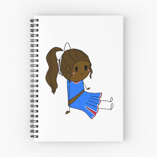 Item preview, Brunette haired cheerleader designed and sold by PomegranateHeart.
