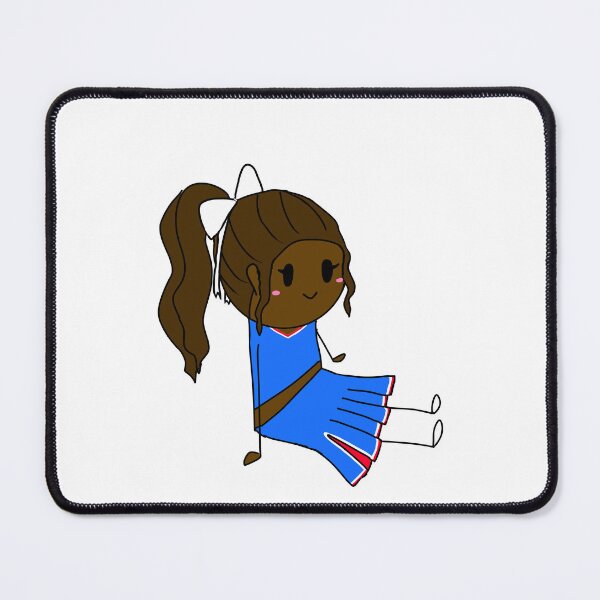 Item preview, Brunette haired cheerleader designed and sold by PomegranateHeart.
