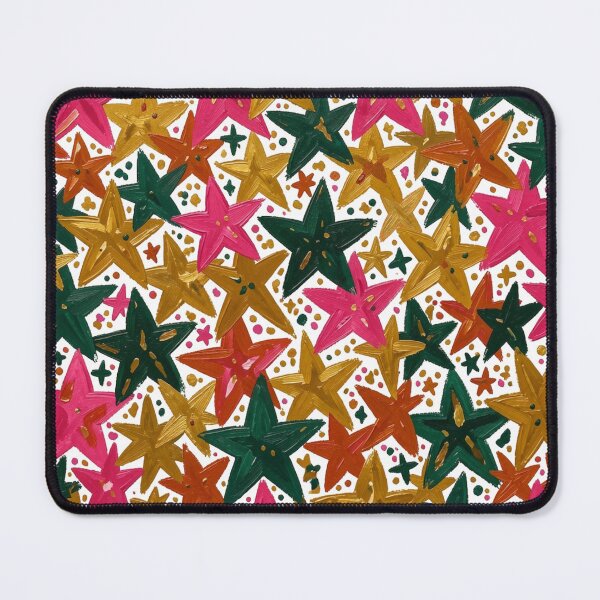 Item preview, Colorful Hand Painted Star Pattern designed and sold by laterkatergator.