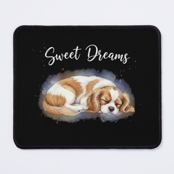 Item preview, Sweet Dreams Cavalier King Charles Puppy Watercolor designed and sold by NatureUnleashed.