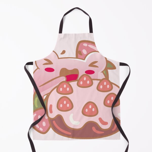 Item preview, Greedy Kawaii Frog and Strawberry Cake designed and sold by Kanniax.