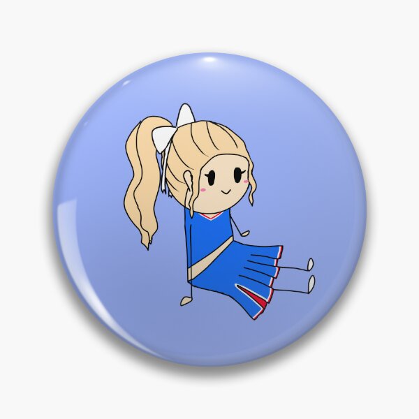 Item preview, Blonde haired cheerleader designed and sold by PomegranateHeart.