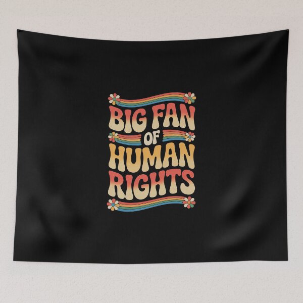Item preview, Big Fan of Human Rights designed and sold by jkrphoto.