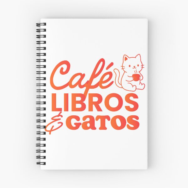 Item preview, cafe books and cats designed and sold by natkale.