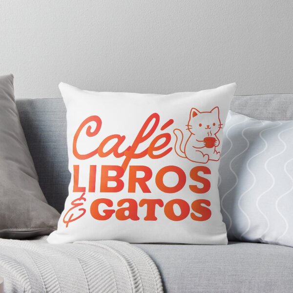Item preview, cafe books and cats designed and sold by natkale.
