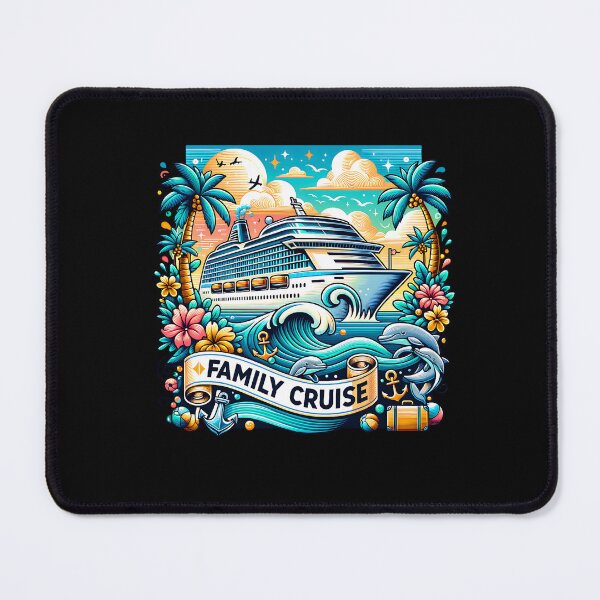 Item preview, Family Cruise Squad 2026 – Watercolor Cruise Vacation Design designed and sold by artedigital99.