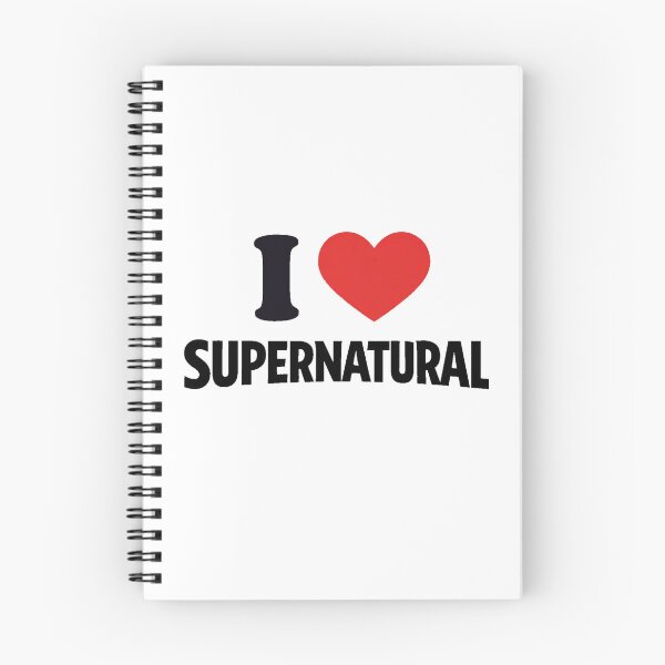 Item preview, I Love Supernatural Cute Fandom Sign designed and sold by Reyxava.
