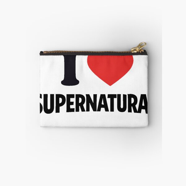Item preview, I Love Supernatural Cute Fandom Sign designed and sold by Reyxava.