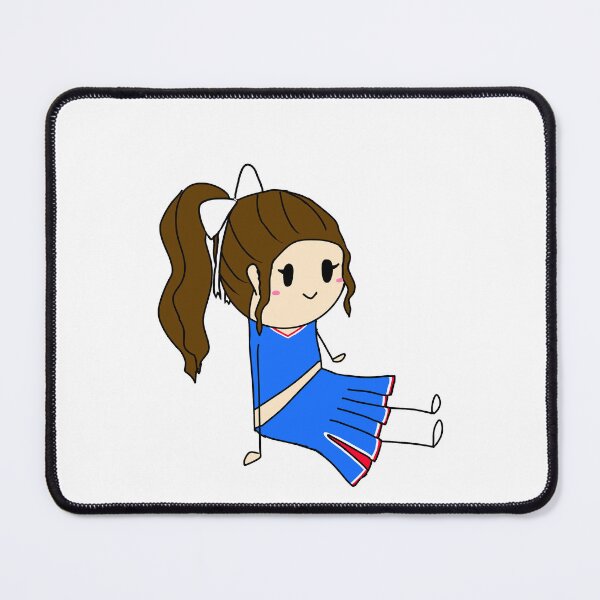 Item preview, Brunette haired cheerleader designed and sold by PomegranateHeart.