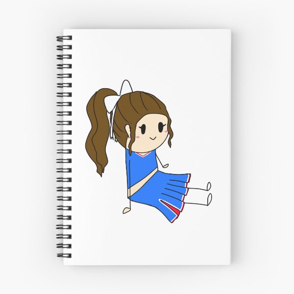 Item preview, Brunette haired cheerleader designed and sold by PomegranateHeart.