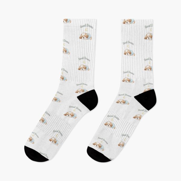 Item preview, Sweet Dreams Shih Tzu Puppy Nap Cute Dog Lover designed and sold by NatureUnleashed.