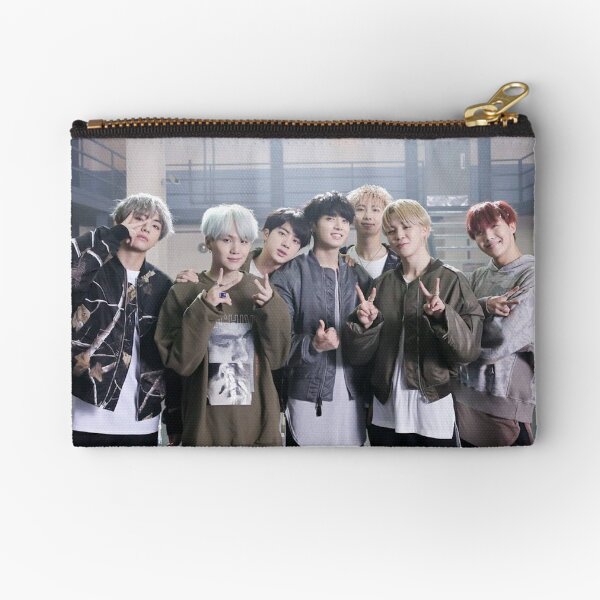 BTS Mic Drop remix Zipper Pouch