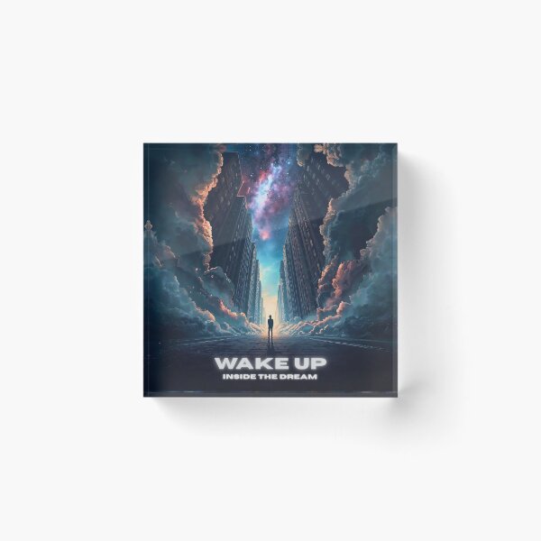 Item preview, Wake Up Inside The Dream Reality Bending City Lucid Dream Surreal Design designed and sold by PXEpic.