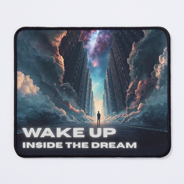 Item preview, Wake Up Inside The Dream Reality Bending City Lucid Dream Surreal Design designed and sold by PXEpic.