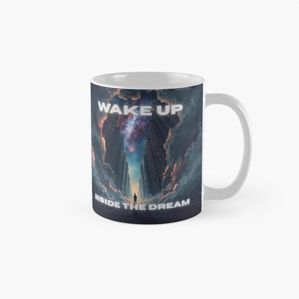 Item preview, Wake Up Inside The Dream Reality Bending City Lucid Dream Surreal Design designed and sold by PXEpic.