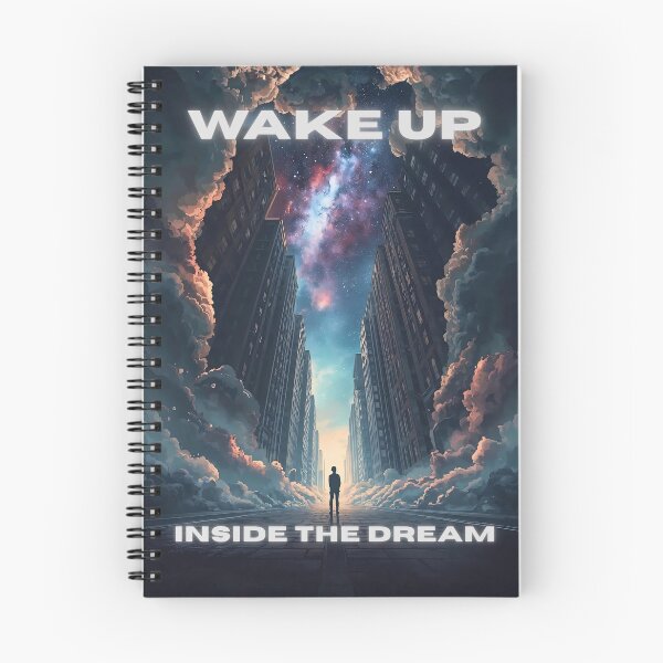 Item preview, Wake Up Inside The Dream Reality Bending City Lucid Dream Surreal Design designed and sold by PXEpic.