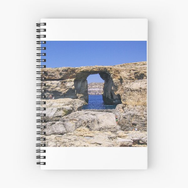 Item preview, Natural Limestone Arch Over Blue Mediterranean Sea at Dwejra Bay Azure Window Ruins Gozo Malta designed and sold by Nmallia.