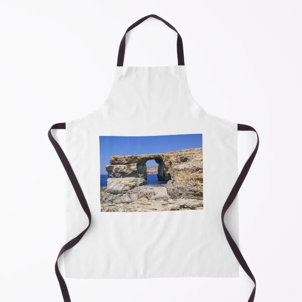 Item preview, Natural Limestone Arch Over Blue Mediterranean Sea at Dwejra Bay Azure Window Ruins Gozo Malta designed and sold by Nmallia.