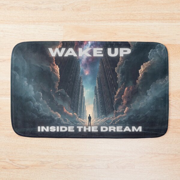 Item preview, Wake Up Inside The Dream Reality Bending City Lucid Dream Surreal Design designed and sold by PXEpic.