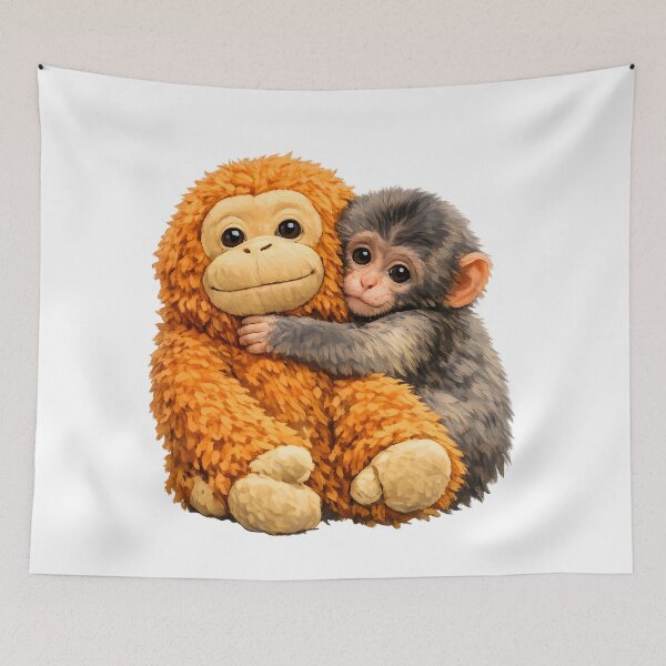 Item preview, Cute Punch Monkey and Orangutan Plushie 2026 designed and sold by AmazingViews.