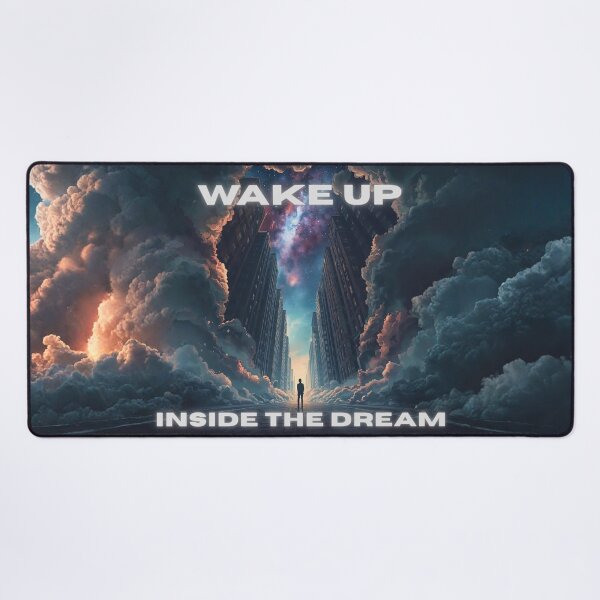 Item preview, Wake Up Inside The Dream Reality Bending City Lucid Dream Surreal Design designed and sold by PXEpic.