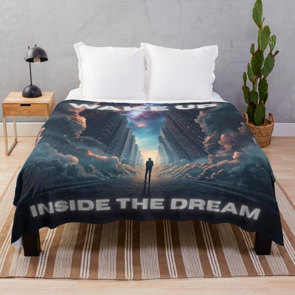 Item preview, Wake Up Inside The Dream Reality Bending City Lucid Dream Surreal Design designed and sold by PXEpic.