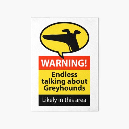 Aperçu de l'œuvre Signe de danger de conversation sans fin créée et vendue par RichSkipworth.