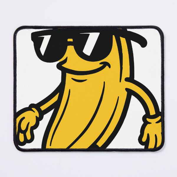 Item preview, A humorous banana character with a cool street attitude. The exaggerated pose and confident facial expression create a playful design that works perfectly designed and sold by Dejbar.