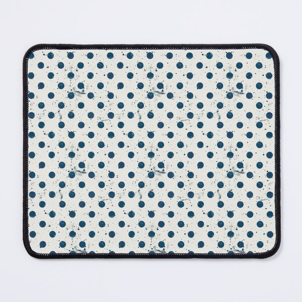 Item preview, Vintage Blue Distressed Polka Dot Pattern designed and sold by LouieVanille.