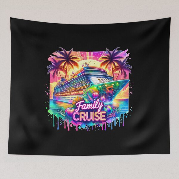 Item preview, Family Vacation Cruise 2026 – Ocean Travel Graphic for Apparel designed and sold by artedigital99.